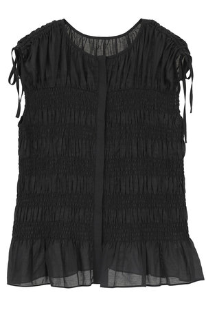 マルティニーク/martiniqueの【予約販売】シャーリングブラウス(110400/110401)