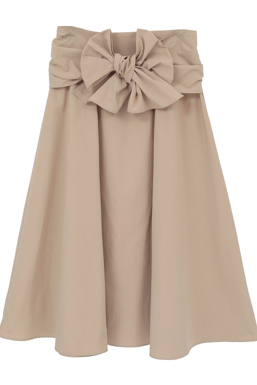 マルティニーク/martiniqueの【予約販売】ウエストリボンフレアスカート(ベージュ/A0363FS 040)