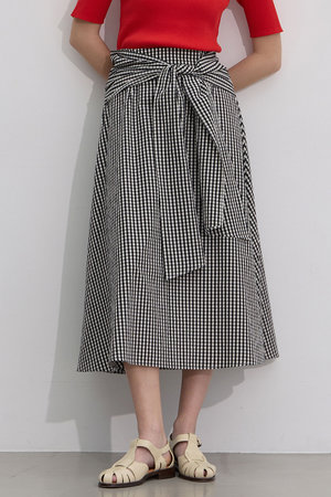 マルティニーク/martiniqueの【予約販売】ウエストリボンフレアスカート(110700/110703)