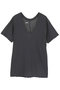 【予約販売】ハイツイストVネックTシャツ マルティニーク/martinique グレー
