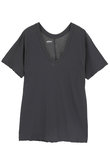 ハイツイストVネックTシャツ