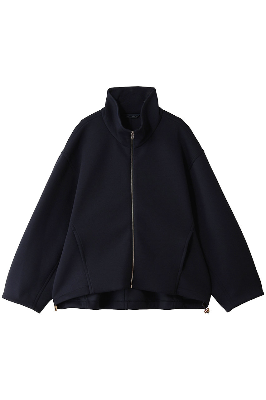 martinique ダンボールジップブルゾン (ネイビー, F) マルティニーク ELLE SHOP