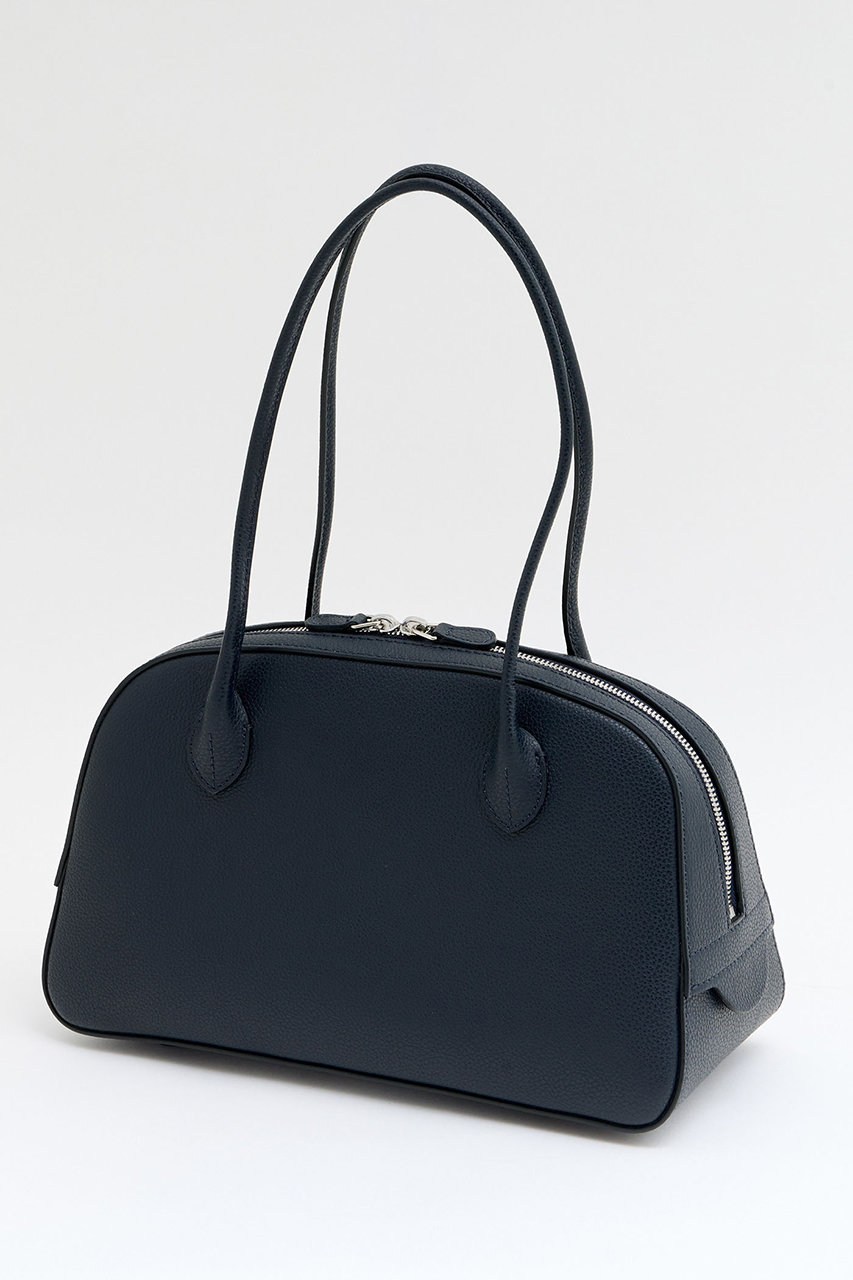 マルティニーク/martiniqueの【予約販売】《別注》【MAISON CANAU】EWラウンドボストン シュリンク(ネイビー/A0364PBG073)