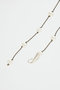 【予約販売】【TEINTE】CALLA WHITE PEARL CORD ネックレス マルティニーク/martinique