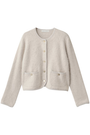 マルティニーク/martiniqueのFOXカシミヤニットジャケット(110800/110803)