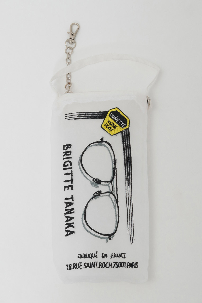 martinique 【Brigitte Tanaka】Sac Porte Lunette ポーチ (ホワイト, F) マルティニーク ELLE SHOP