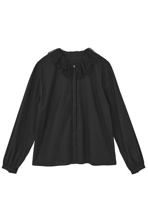マルティニーク/martiniqueの【予約販売】ブロードレースコンビブラウス(110400/110403)