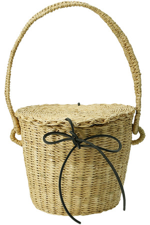 マルティニーク/martiniqueの【MUUN】カゴバッグ