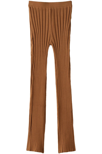 SALE 【60%OFF】 martinique マルティニーク 【LAVENTURE martinique】【DEMYLEE】リブニットパンツ ブラウン