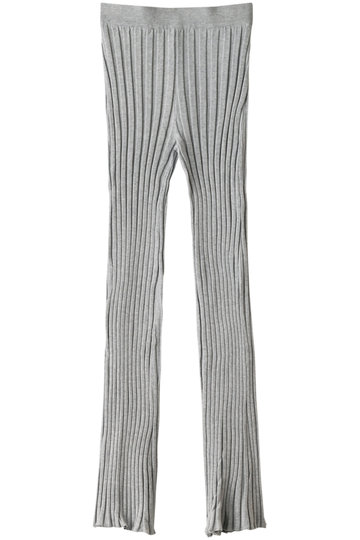 SALE 【60%OFF】 martinique マルティニーク 【LAVENTURE martinique】【DEMYLEE】リブニットパンツ ライトグレー