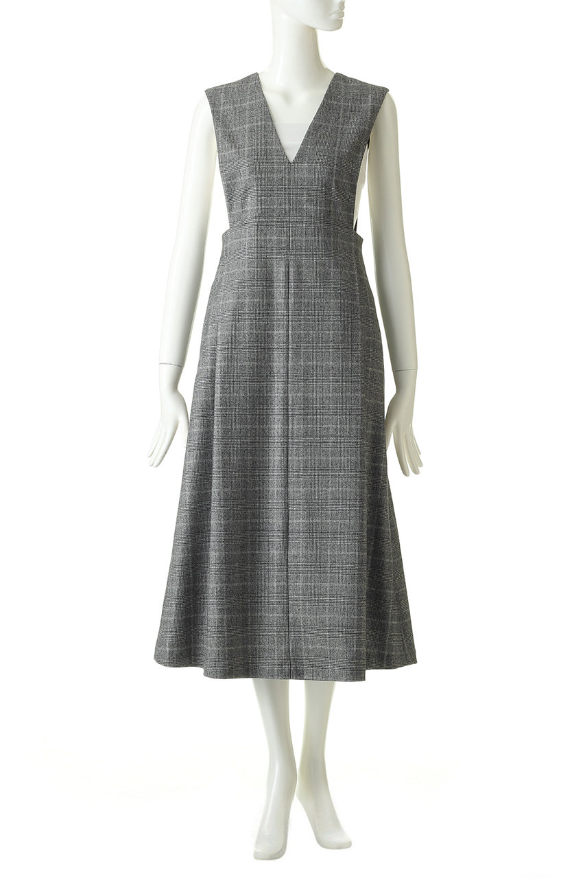 Martinique マルティニーク ウールジャンパースカート ネイビー の通販 Elleshop エル ショップ