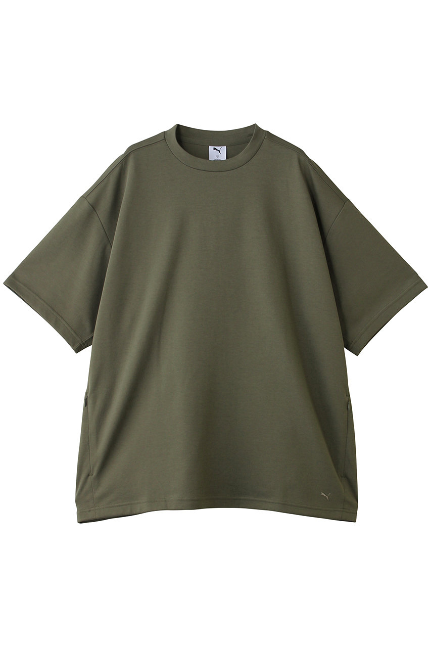 プーマ/PUMAの【UNISEX】【PROJECT PUMA PLUS】OVERSIZED SS TEE(LODEN GREEN/638055)