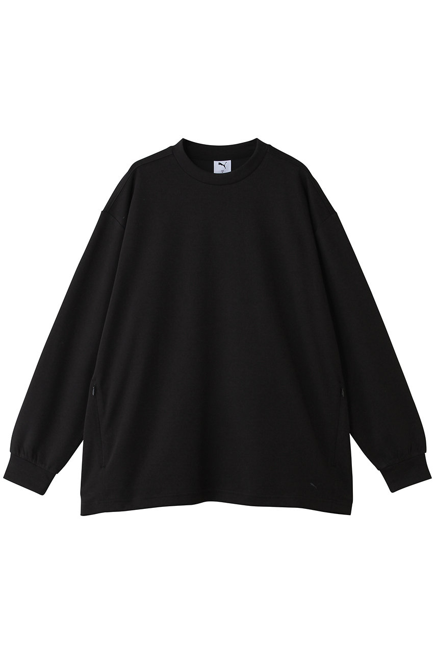 プーマ/PUMAの【UNISEX】【PROJECT PUMA PLUS】OVERSIZED LS TEE(PUMA BLACK/638056)