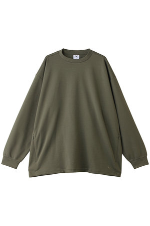 プーマ/PUMAの【UNISEX】【PROJECT PUMA PLUS】OVERSIZED LS TEE(110100/110103)