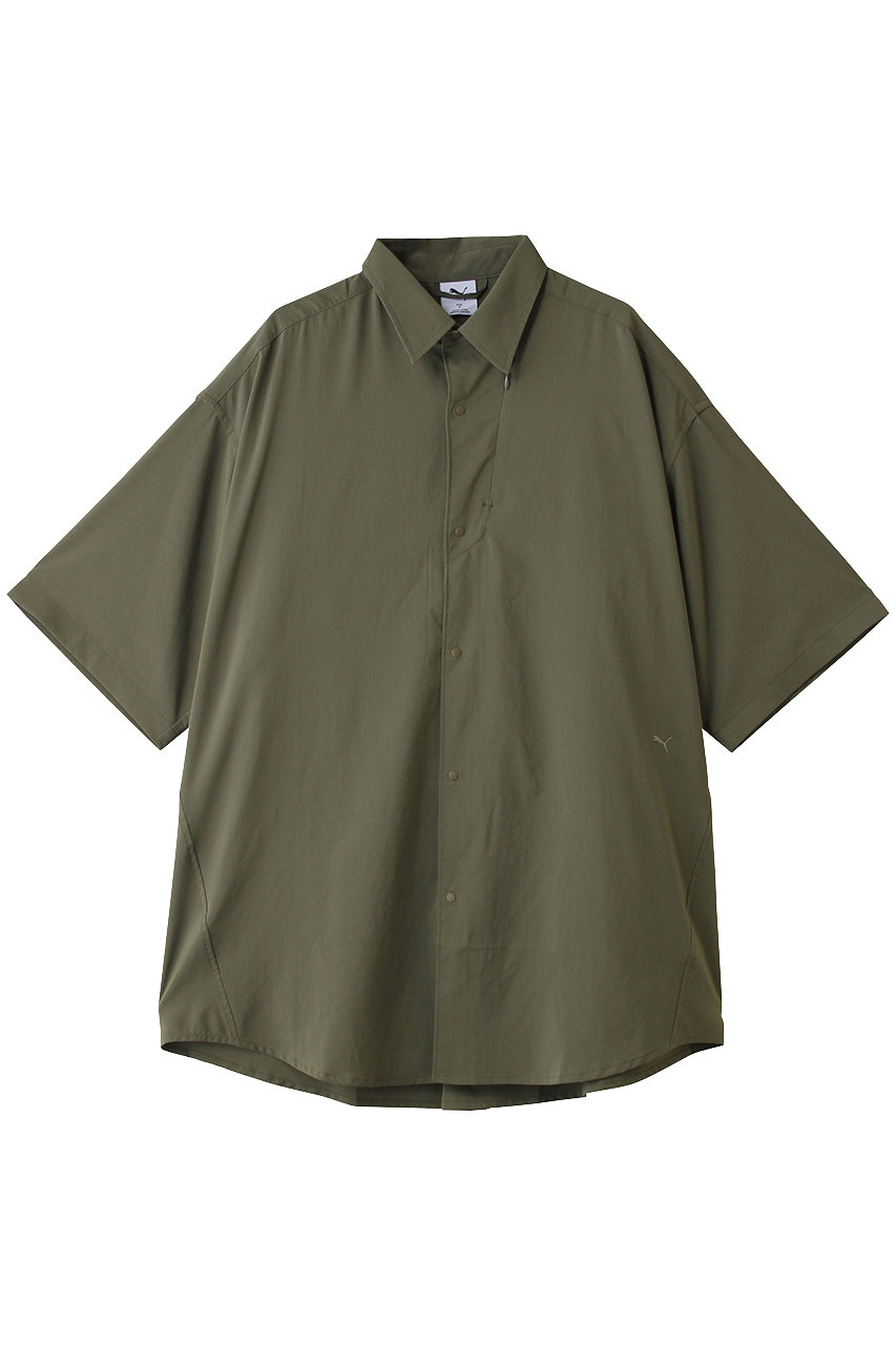 プーマ/PUMAの【UNISEX】【PROJECT PUMA PLUS】OVERSIZED SS SHIRT(LODEN GREEN/638057)