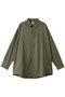 【UNISEX】【PROJECT PUMA PLUS】OVERSIZED LS SHIRT プーマ/PUMA LODEN GREEN