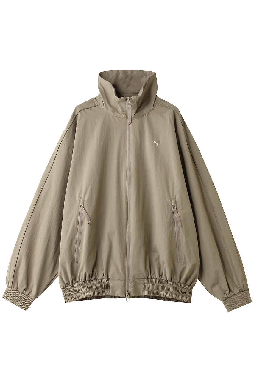 プーマ/PUMAの【UNISEX】【PROJECT PUMA PLUS】STAND COLLAR JACKET(ICE COFFEE/638059)