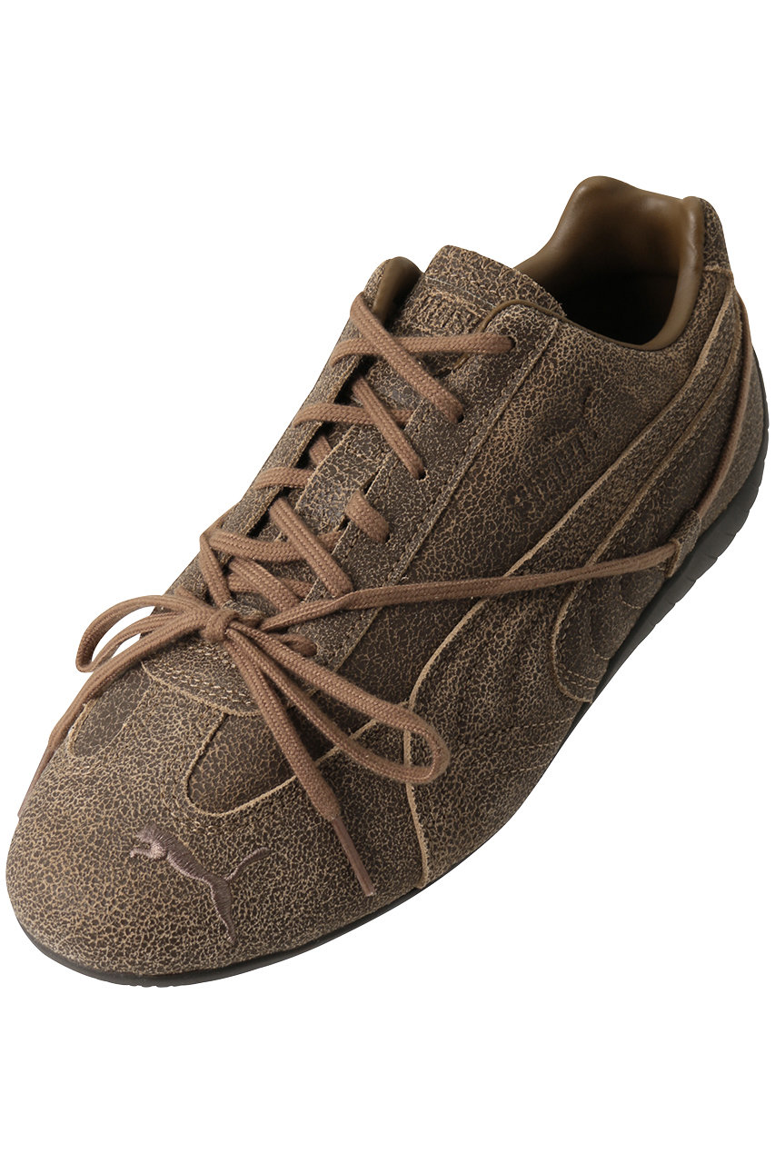 PUMA 【UNISEX】【PUMA × ROSE】Speedcat VTG Espresso (ブラウン, 26.5) プーマ ELLE SHOP