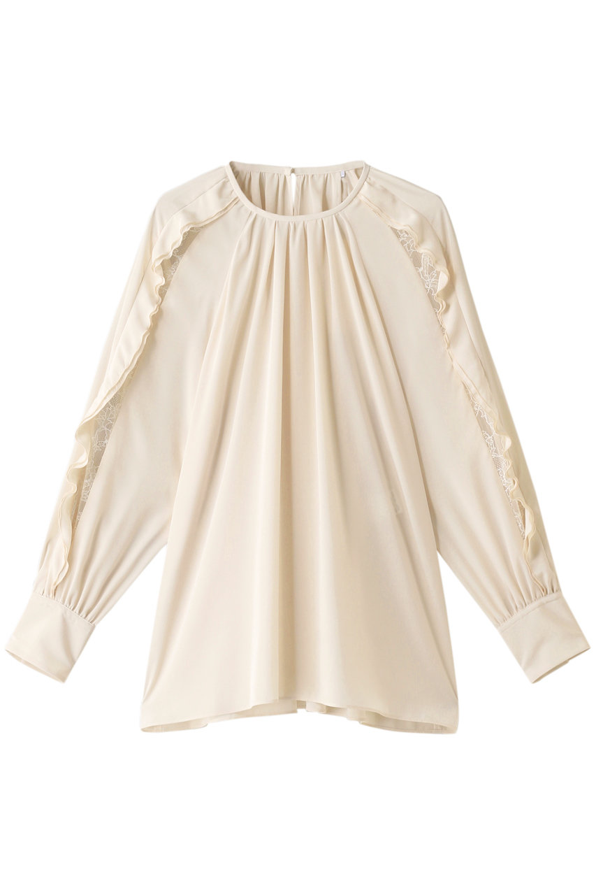 Designworks デザインワークス レース切り替えブラウス アイボリー の通販 Elleshop エル ショップ Designworks デザインワークス レース切り替えブラウス アイボリー の通販 Elleshop エル ショップ