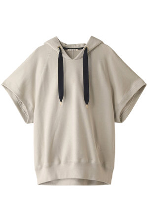 ショートスリーブ裏毛プルオーバー