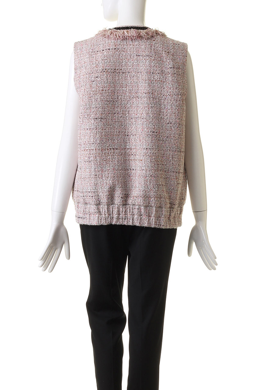 新品】DESIGNWORKS BEAUVET ミックスツィードベスト