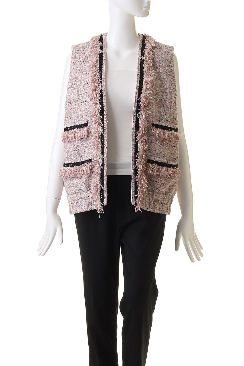 新品】DESIGNWORKS BEAUVET ミックスツィードベスト