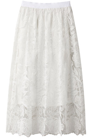 デザインワークス/DESIGNWORKSのレース刺繍スカート(110700/110703)