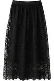 レース刺繍スカート