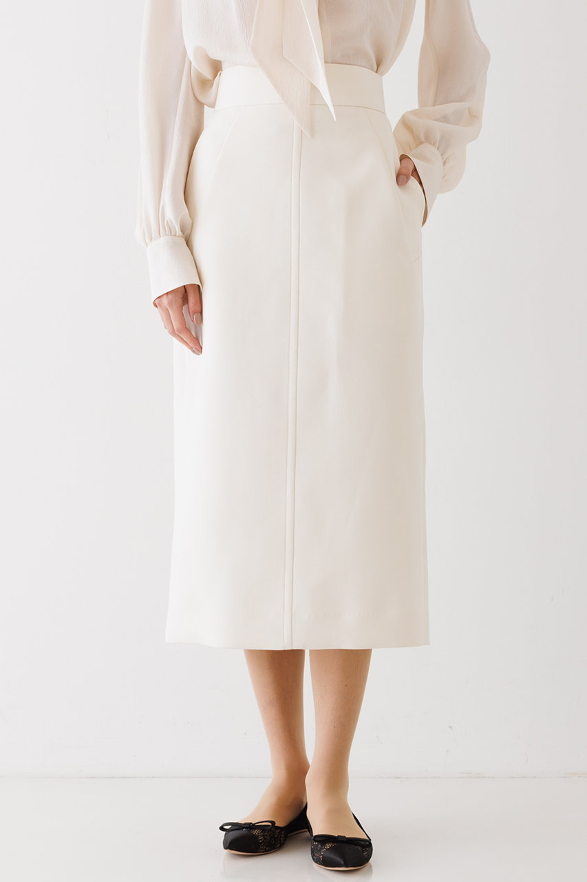 DESIGNWORKS(デザインワークス)｜タイトスカート/アイボリー の通販  