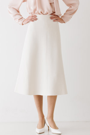デザインワークス/DESIGNWORKSのミラノリブフレアスカート(110700/110702)