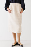 【COOHEM】ツイードニットスカート