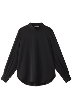 デザインワークス/DESIGNWORKSのサテンハイネックブラウス(110400/110403)