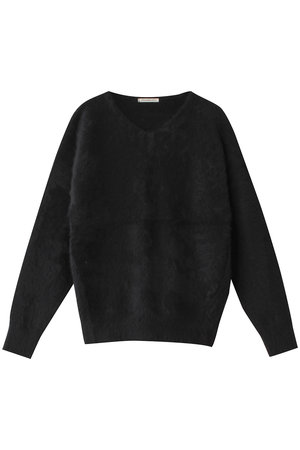 デザインワークス/DESIGNWORKSのファー加工Vネックプルオーバー(110300/110301)