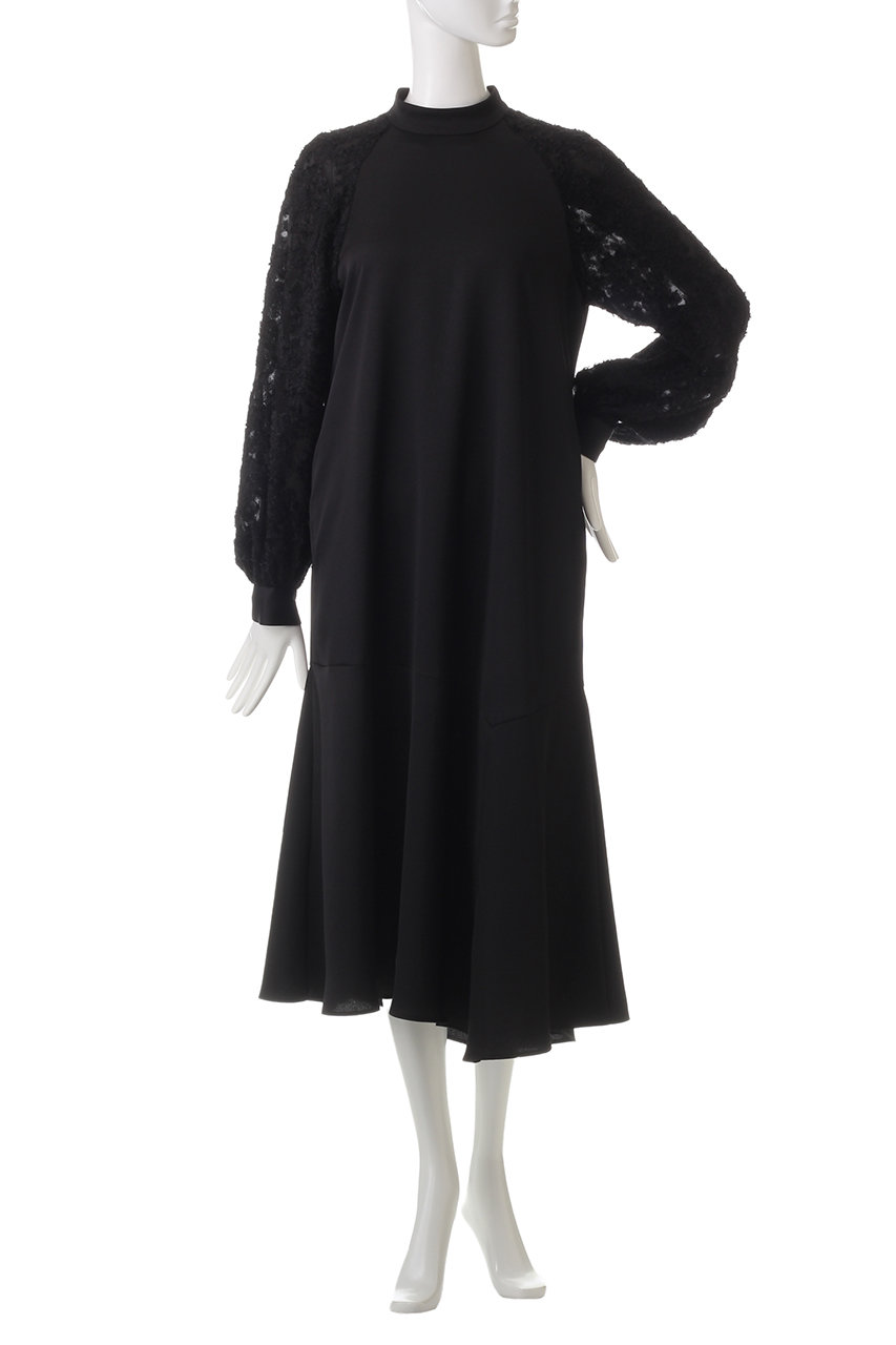 DESIGNWORKS(デザインワークス)｜カットJQコンビドレス/ブラック の  