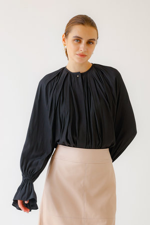 デザインワークス/DESIGNWORKSのメモリードビーブラウス(110400/110403)