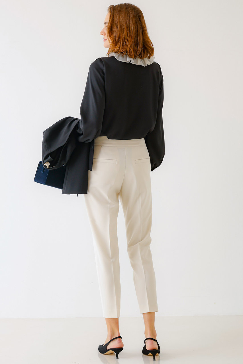 DESIGNWORKS / デザインワークス バイカラーラッフルブラウス DESIGNWORKS(デザインワークス)｜バイカラーラッフルブラウス