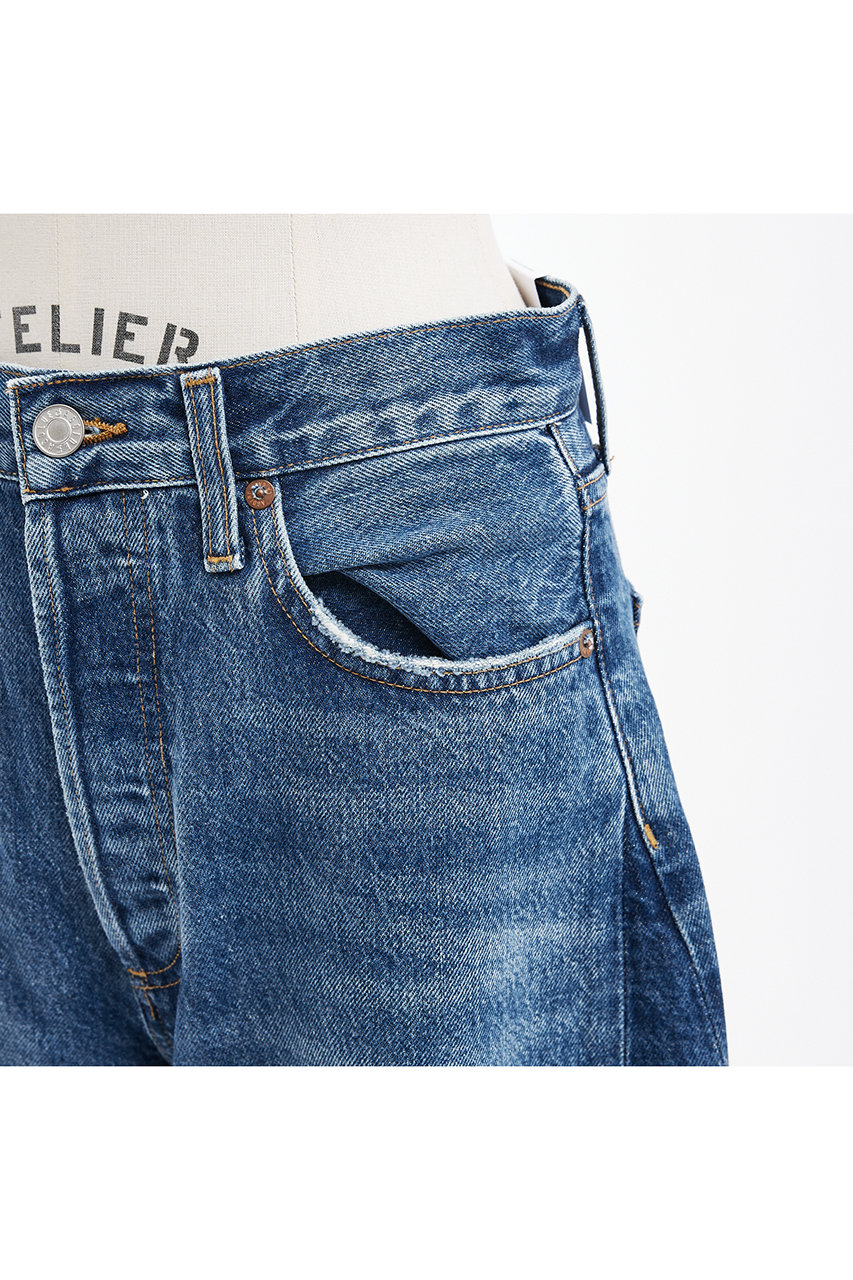 DESIGNWORKS(デザインワークス)｜【AGOLDE】LUNA PIECED JEAN/ブルー