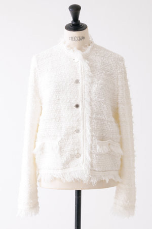 デザインワークス/DESIGNWORKSのニットツイードジャケット(110800/110801)