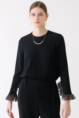 DESIGNWORKS / デザインワークス 【追加】ベーシックTブラウス DESIGNWORKS｜デザインワークスのブラウス・シャツ通販｜ELLE