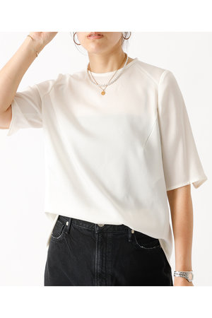 デザインワークス/DESIGNWORKSのベーシックTブラウス(110400/110402)