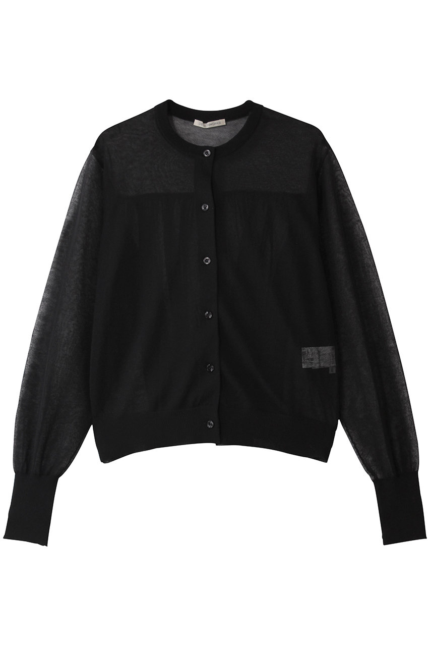DESIGNWORKS シアーカーディガン (ブラック, 38) デザインワークス ELLE SHOP DESIGNWORKS シアーカーディガン (ブラック, 38) デザインワークス ELLE SHOP