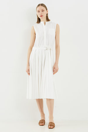 デザインワークス/DESIGNWORKSのサッカープリーツドレス(110500/110503)