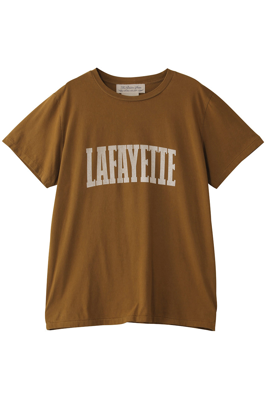 DESIGNWORKS 【別注】REMI ELIEF Tシャツ LAFAYETTE (オーカー, M) デザインワークス ELLE SHOP DESIGNWORKS 【別注】REMI ELIEF Tシャツ LAFAYETTE (オーカー, M) デザインワークス ELLE SHOP