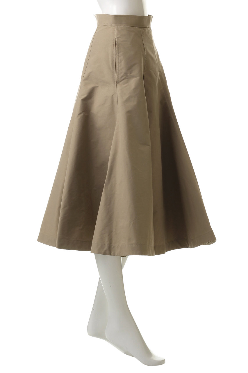 Drawer フレアスカート サイズ38 ベージュ ドラマティック・フレアスカート/ウォッシャブル/ベージュ | Factelier