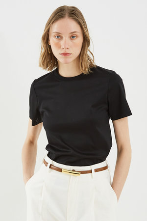 デザインワークス/DESIGNWORKSのコットンスムースコンパクトTシャツ(110100/110102)