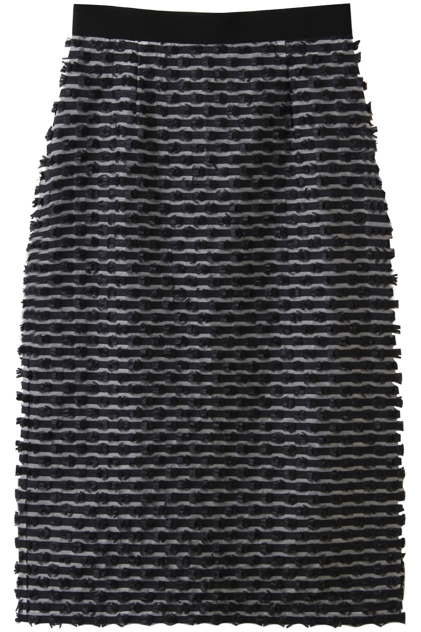 DESIGNWORKS ボーダーカットJQスカート (ブラックボーダー, 36) デザインワークス ELLE SHOP DESIGNWORKS ボーダーカットJQスカート (ブラックボーダー, 36) デザインワークス ELLE SHOP