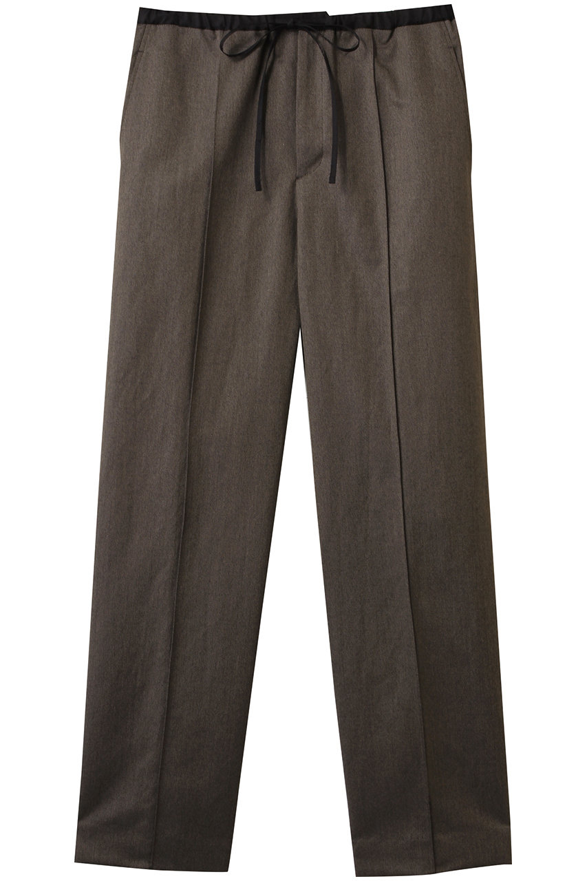 リネン混イージーパンツ