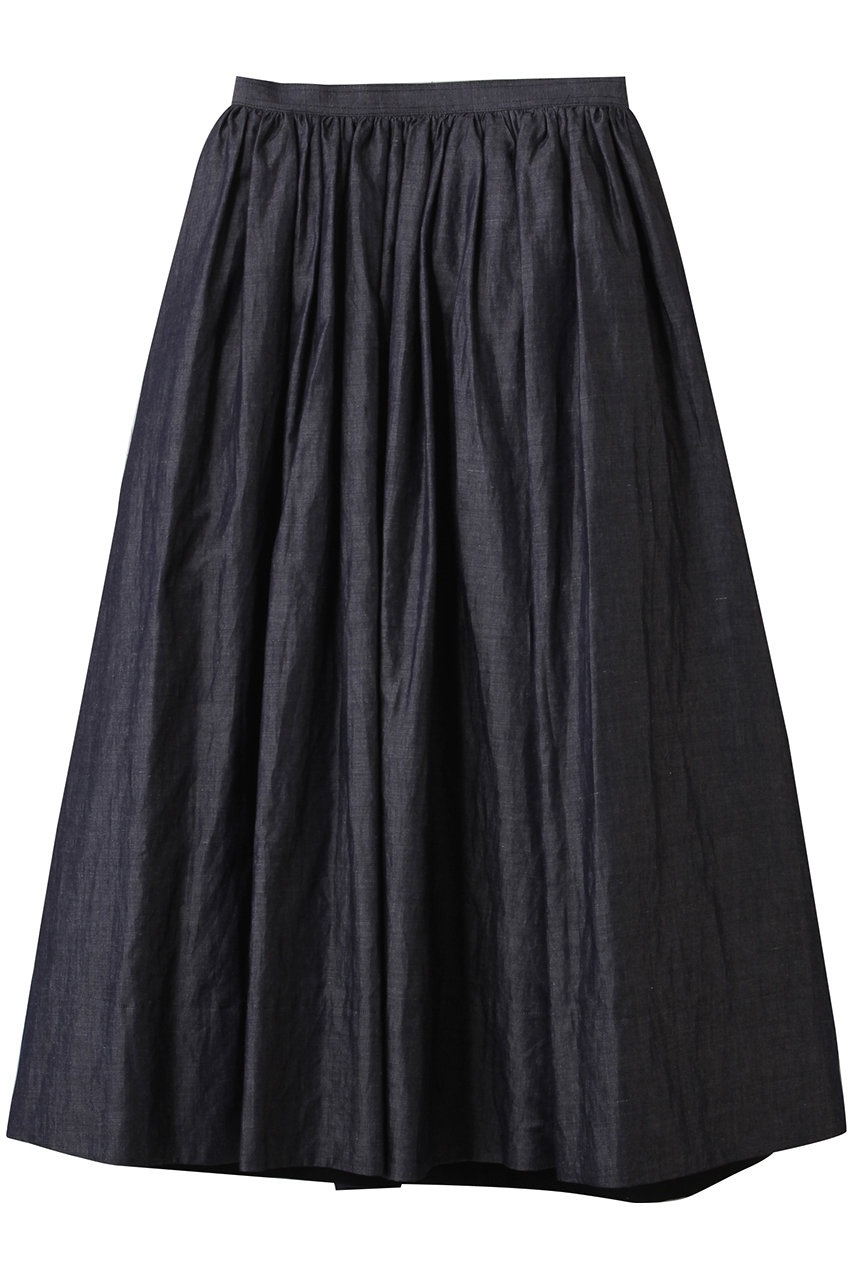 デザインワークス/DESIGNWORKSのラミーデニムスカート(ネイビー/35500970007)