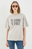 【別注】REMI ELIEF ロゴTシャツ BE GOOD BE FREE