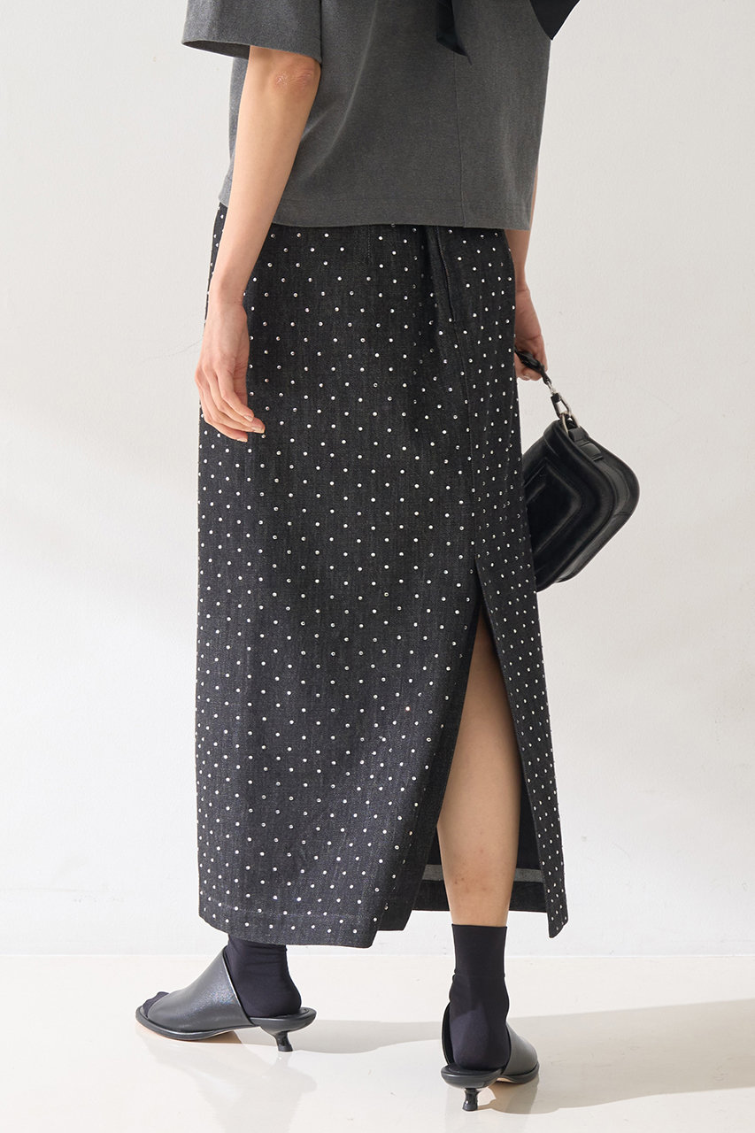 DESIGNWORKS(デザインワークス)｜ラインストーンストレートスカート